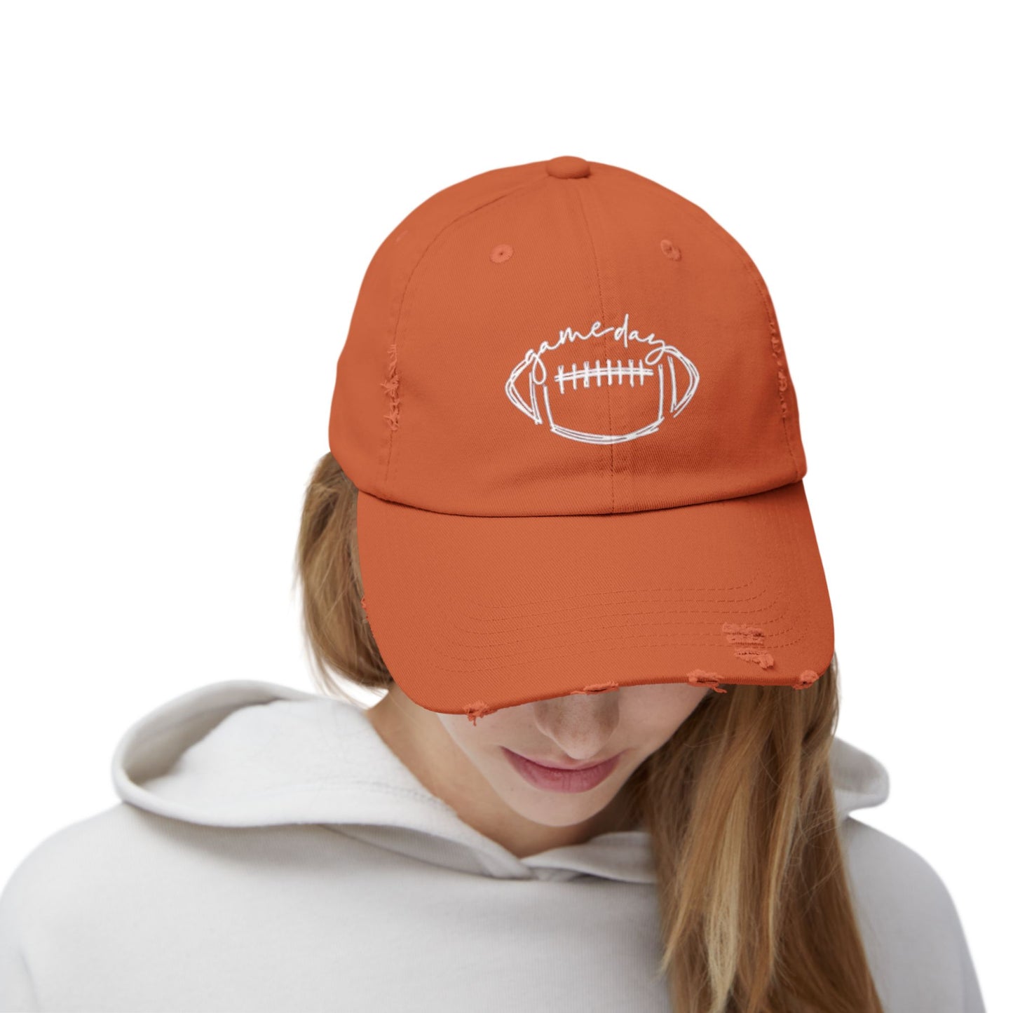Game Day Unisex Distressed Cap