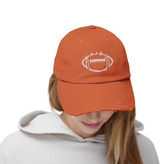 Game Day Unisex Distressed Cap