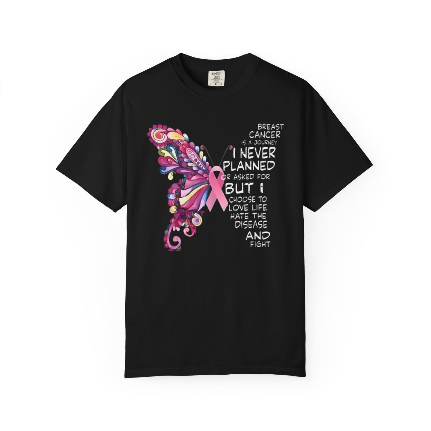 A Journey I Never Planned Unisex Garment-Dyed T-shirt
