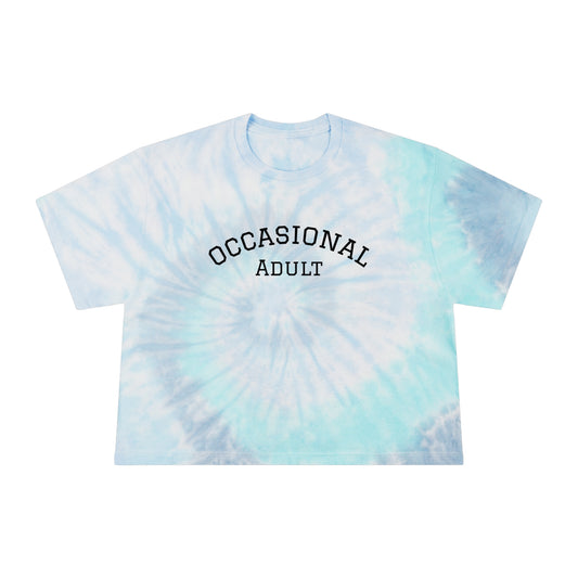 Adult Women's Tie-Dye Crop Tee