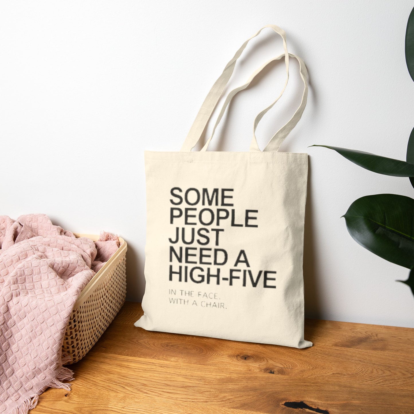 Cotton Canvas Tote Bag