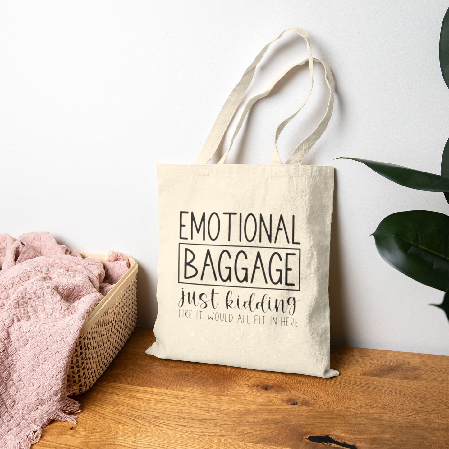Cotton Canvas Tote Bag