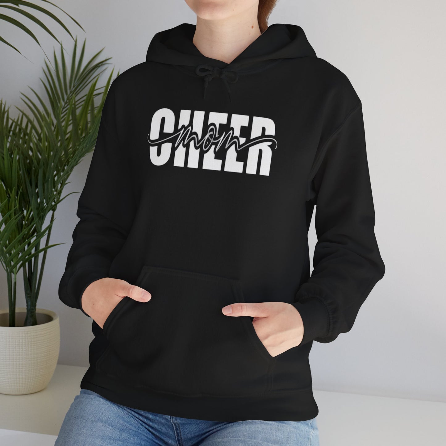 Cheer Mom Unisex Heavy Blend™ Hooded Sweatshirt
