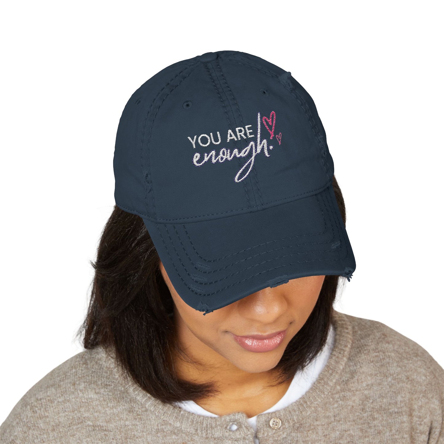 Distressed Hat (Embroidery)