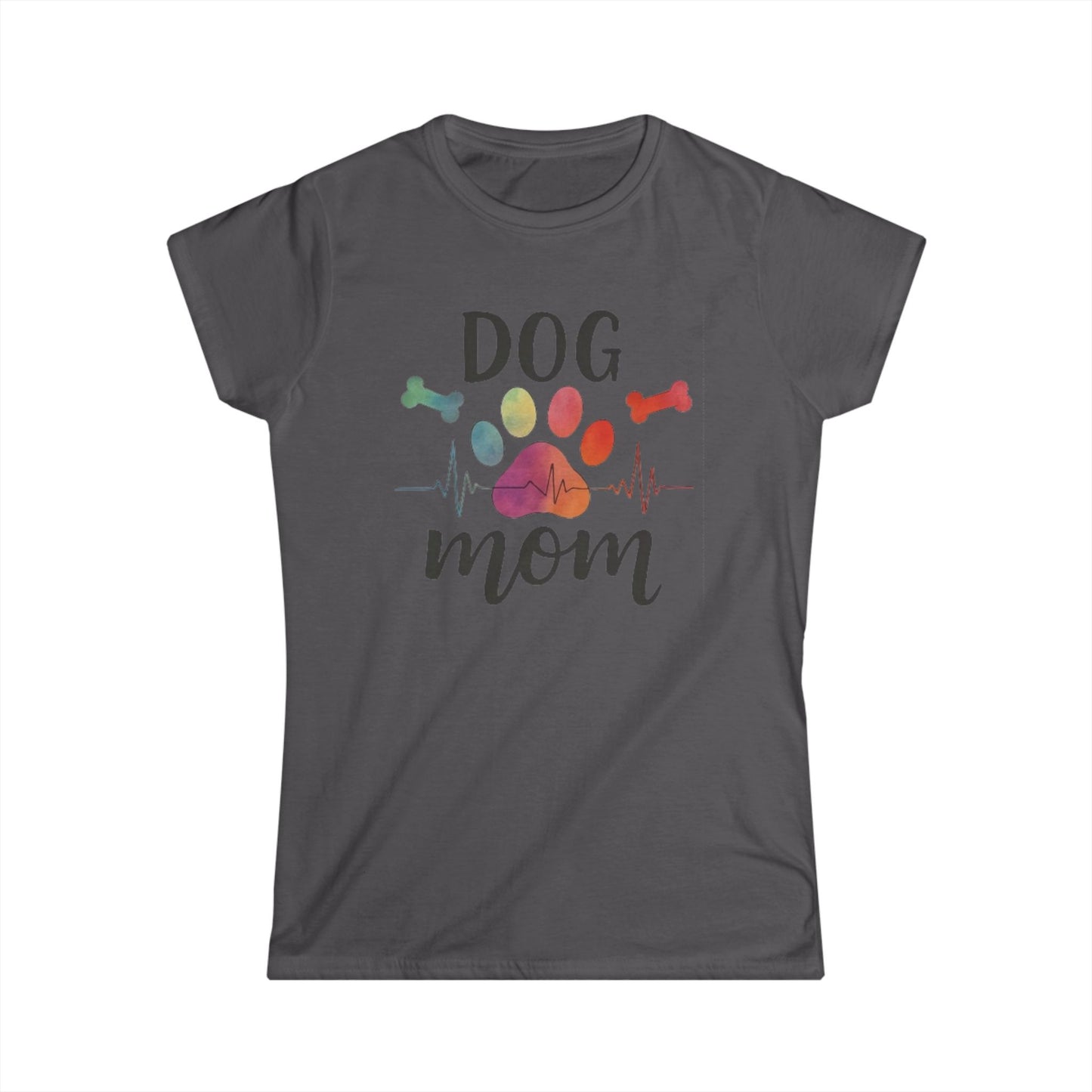Dog Mom Women's Soft-style Tee