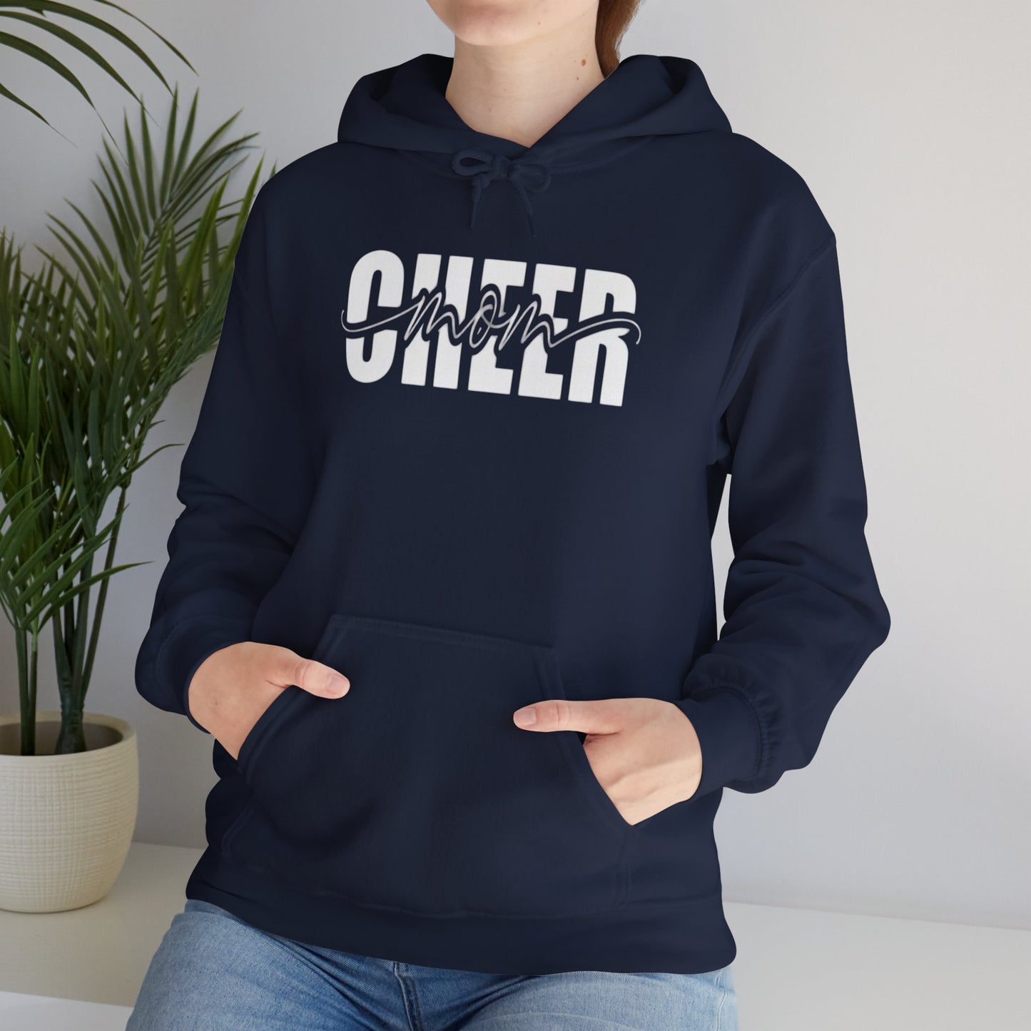 Cheer Mom Unisex Heavy Blend™ Hooded Sweatshirt