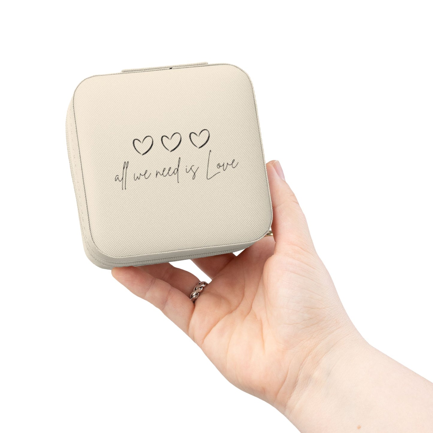 All You Need Is Love Jewelry Travel Case