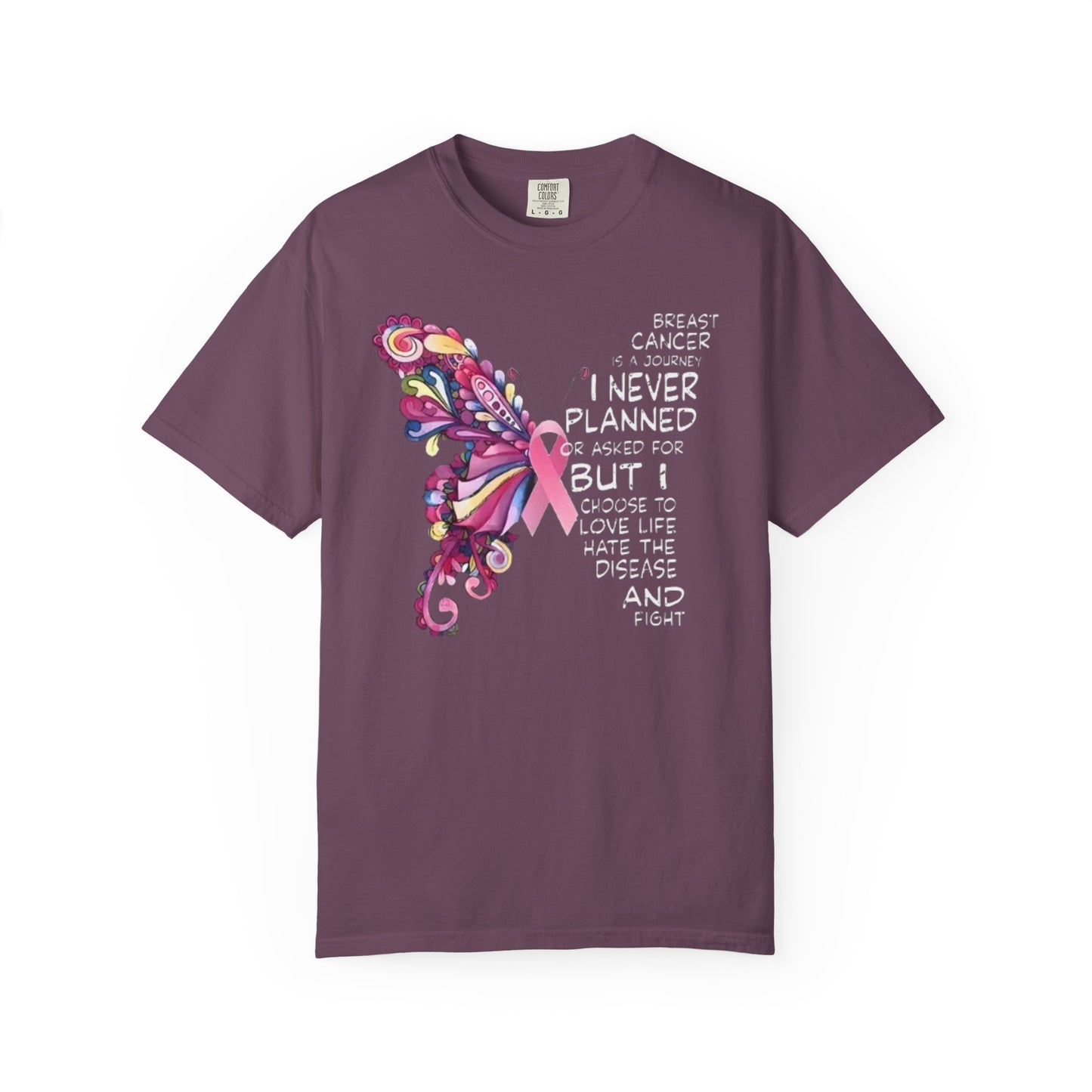 A Journey I Never Planned Unisex Garment-Dyed T-shirt