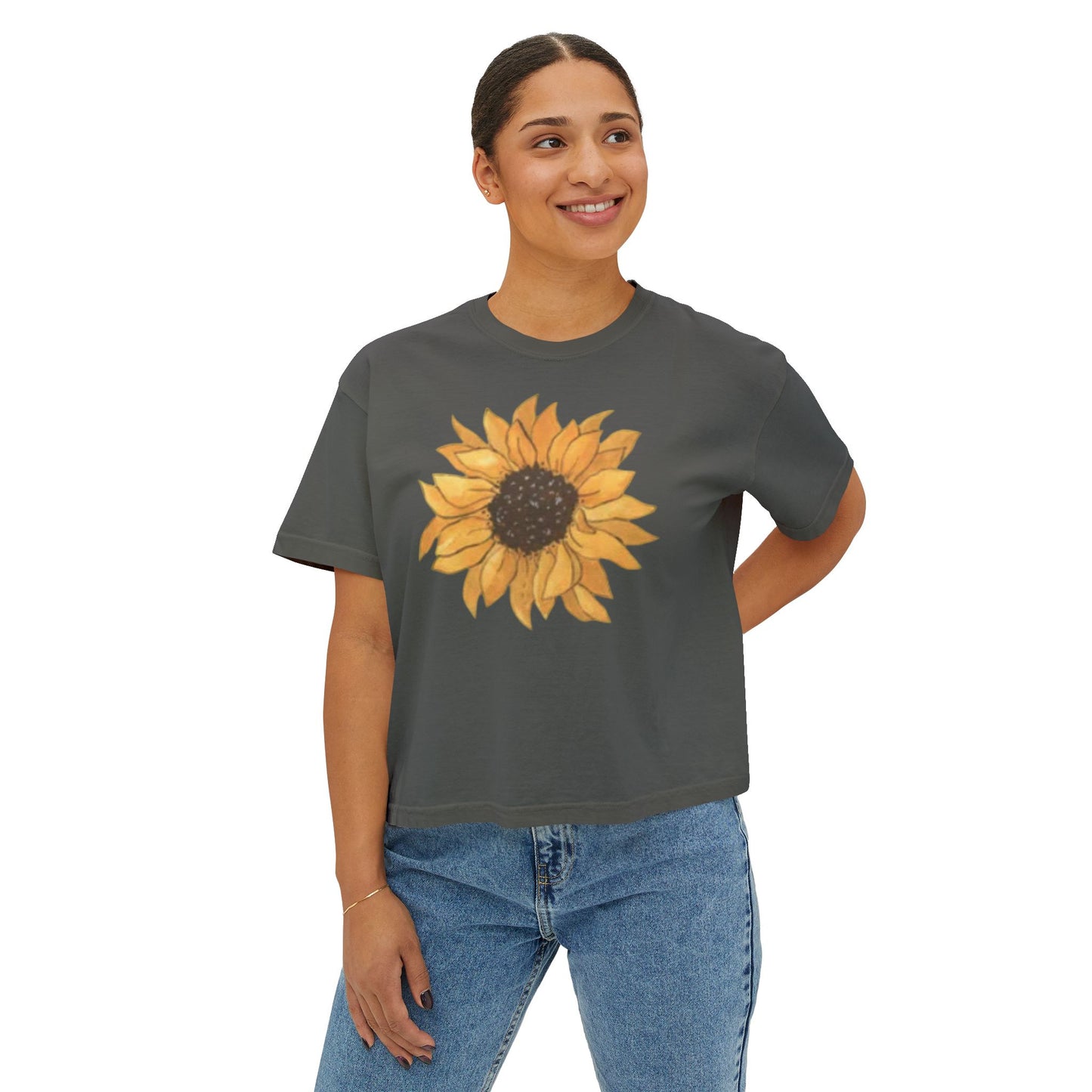 Flower Women's Boxy Tee