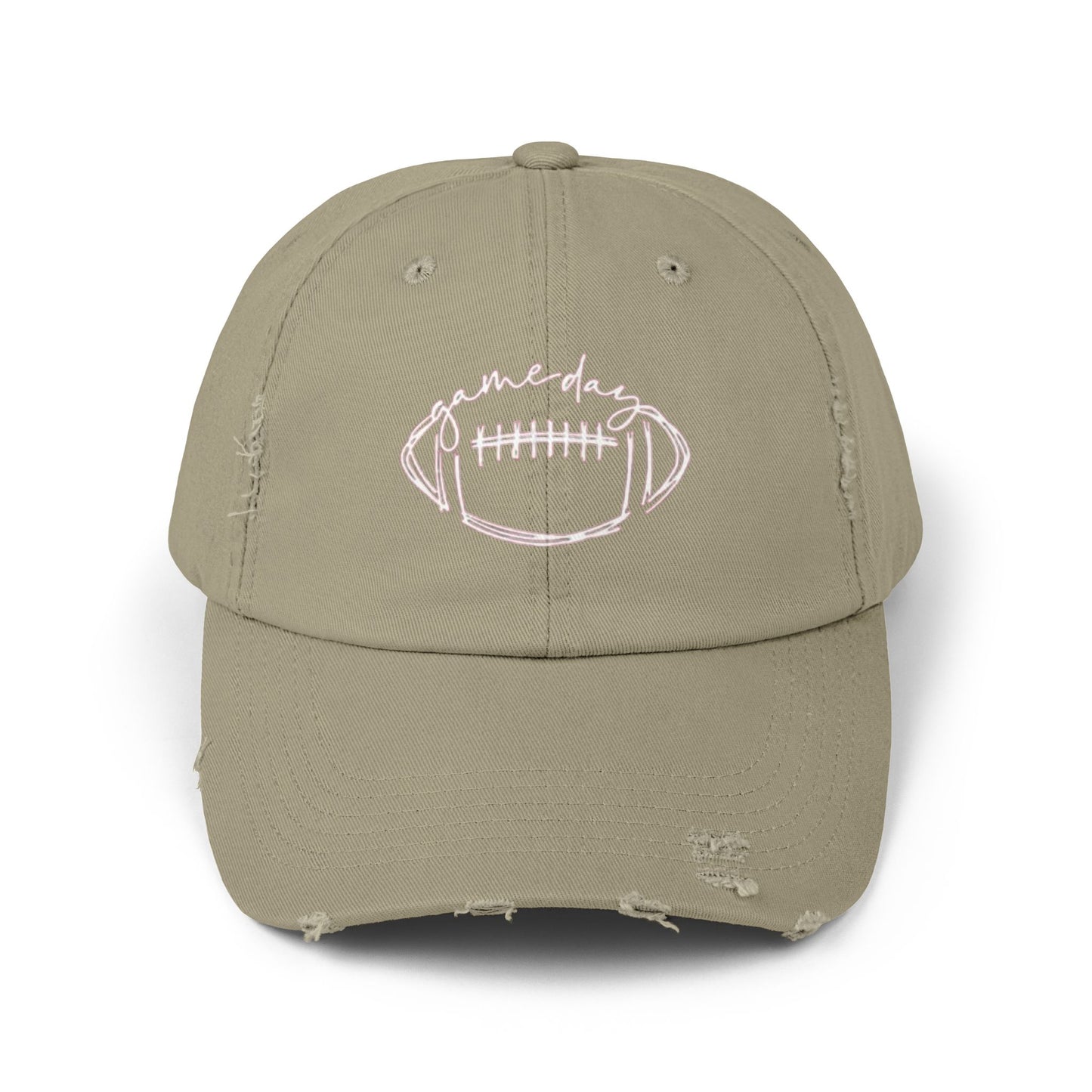 Game Day Unisex Distressed Cap