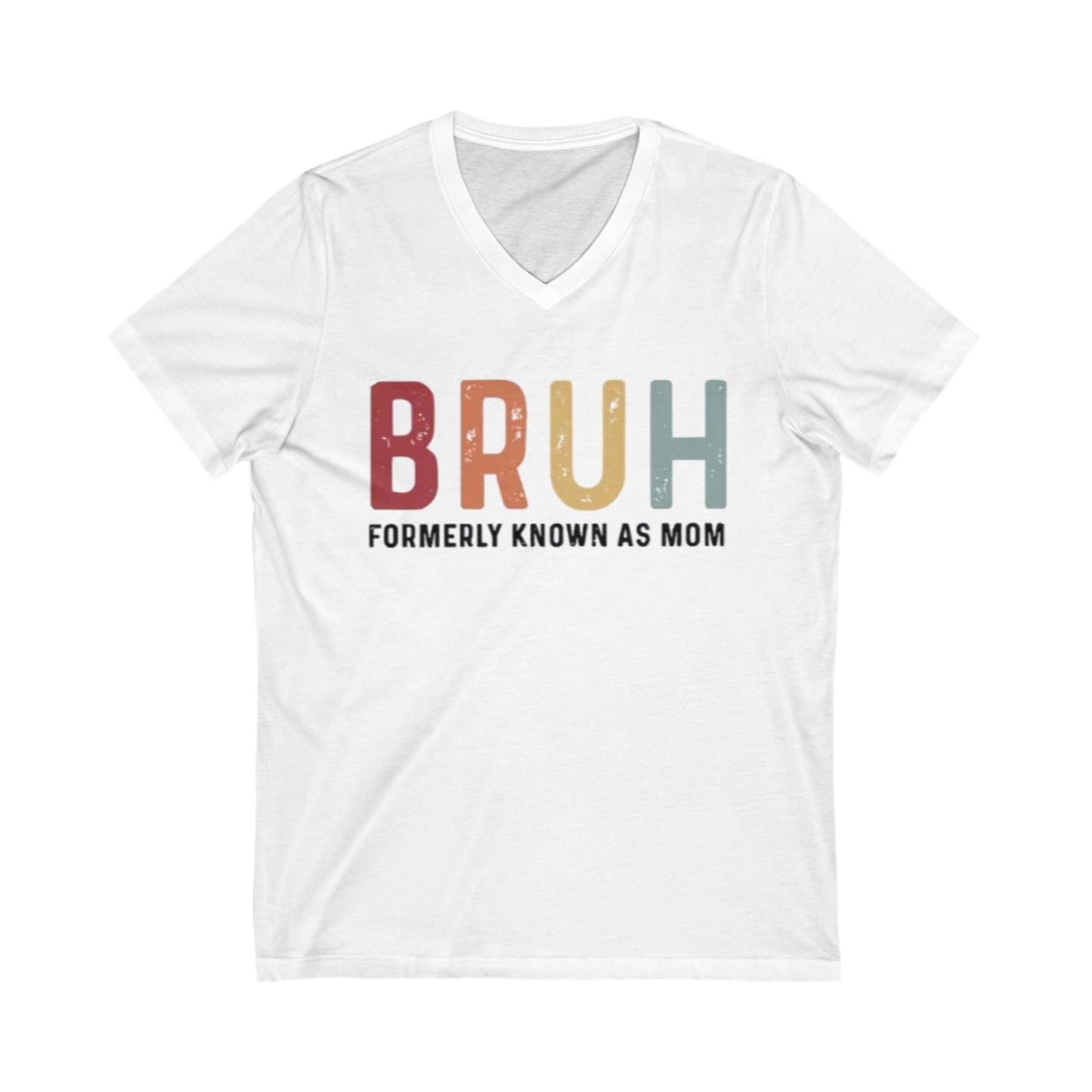 Unisex Jersey Short Sleeve V-Neck Tee