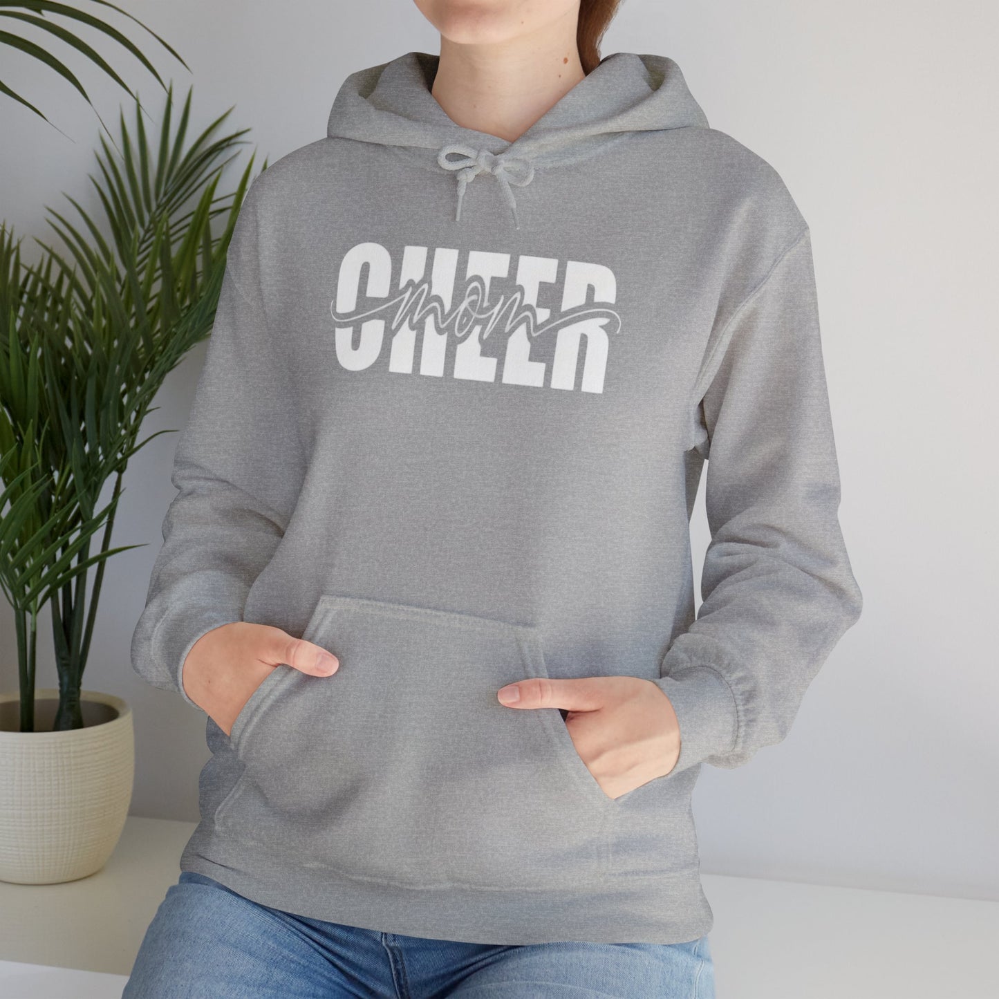 Cheer Mom Unisex Heavy Blend™ Hooded Sweatshirt