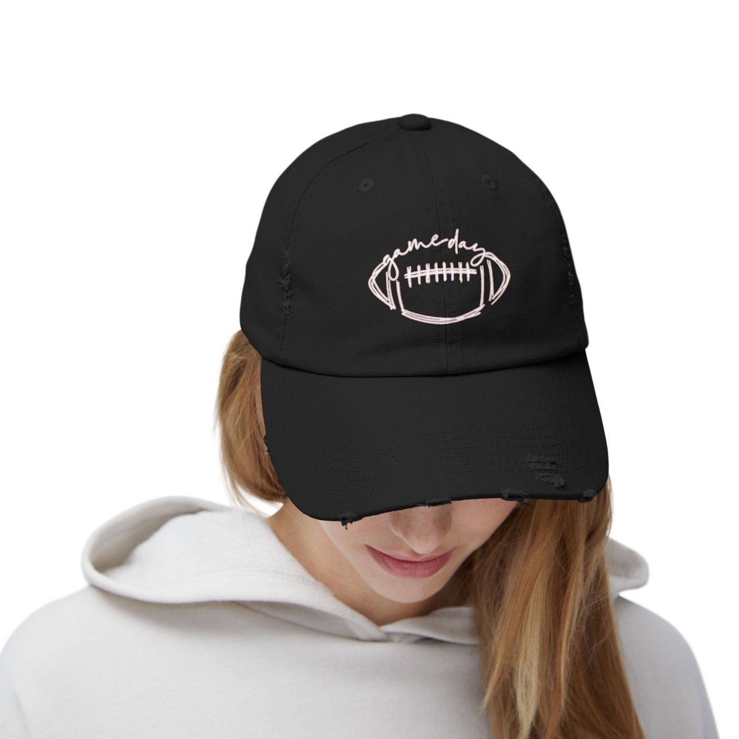 Game Day Unisex Distressed Cap