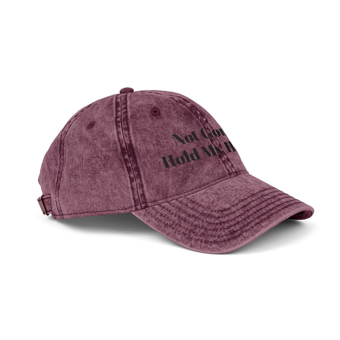 Not Gonna Hold My Horses Vintage Cap (Embroidery)