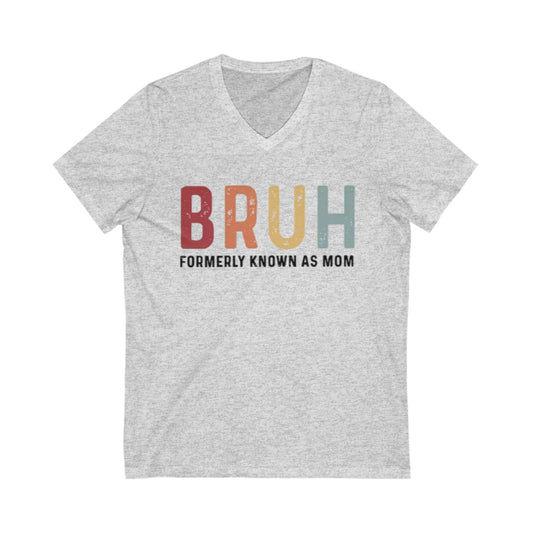 Unisex Jersey Short Sleeve V-Neck Tee