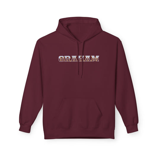 Graham Unisex Midweight Soft-style Fleece Hoodie