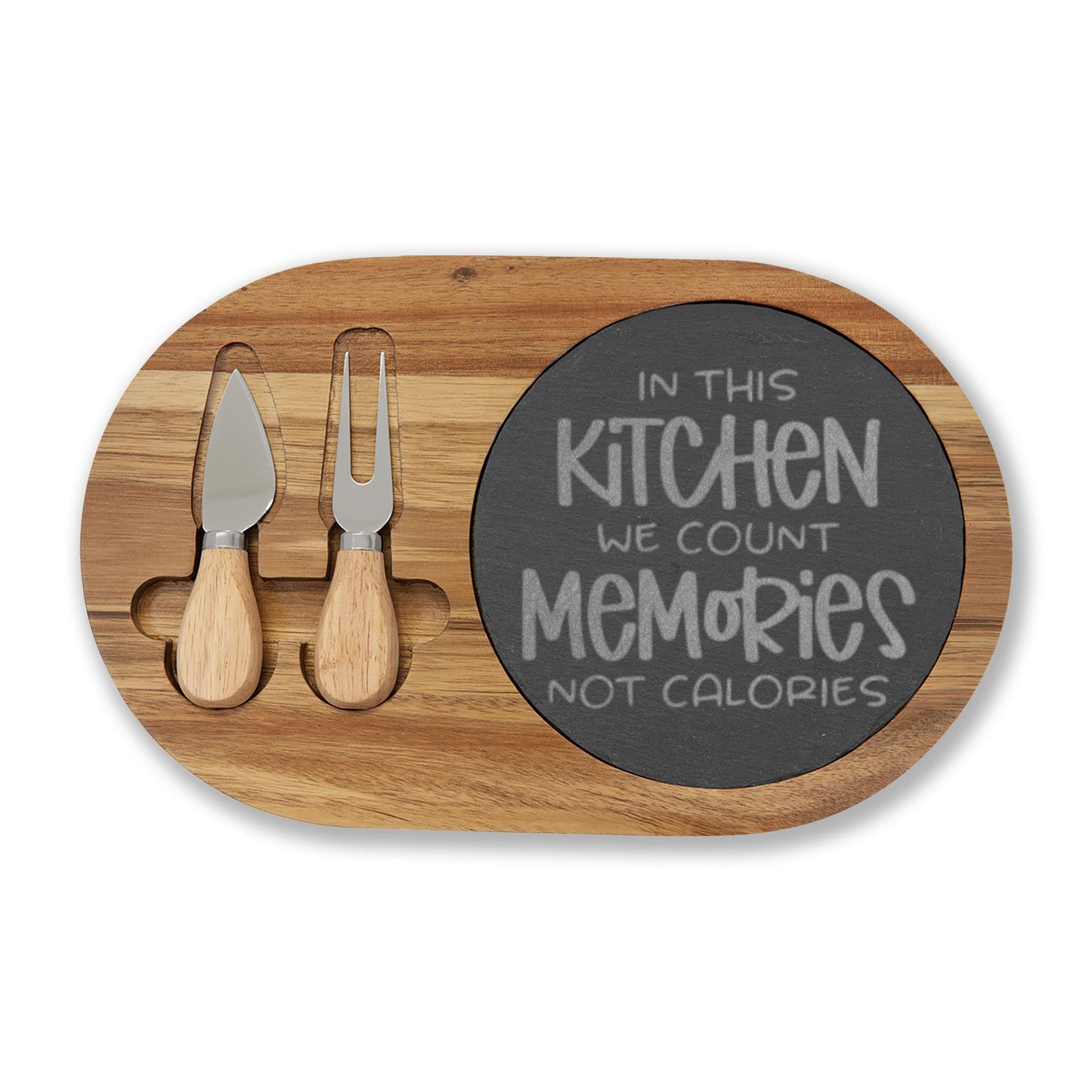In This Kitchen Charcuterie Board (Engraving)