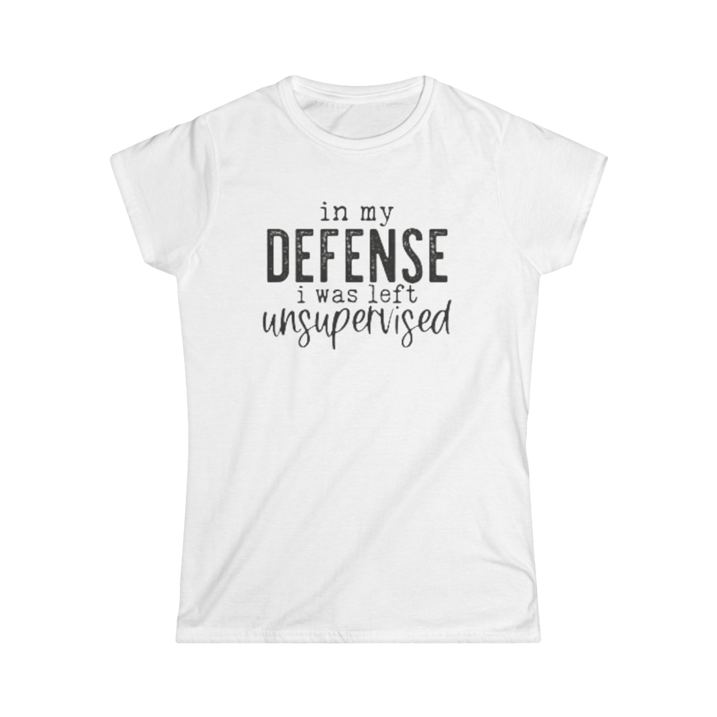 In my Defense Women's Soft-style Tee